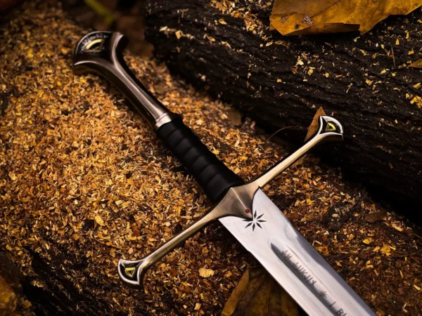 Anduril Sword Replica | Handmade King Elessar Sword Collectible | LOTR Sword - Image 5