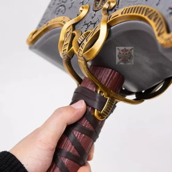 God Of War Ragnarok Mjolnir Thor's Hammer Souvenir Replica Hammer - Image 3