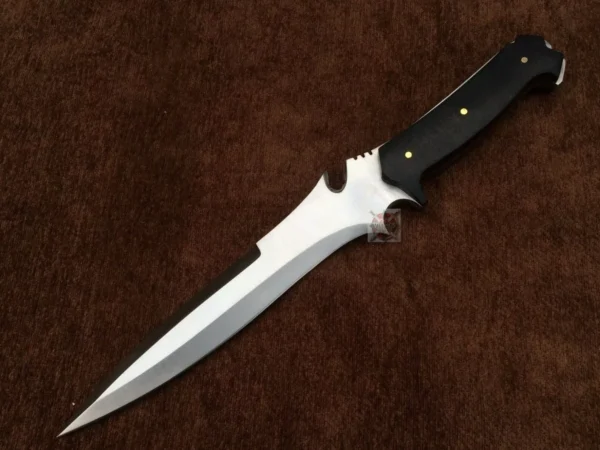 RE4 Jack Krauser Knife Replica – Carbon Steel Bowie Knife with Sheath – Best Gift - Image 4