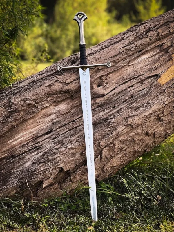 Anduril Narsil Sword - King Aragorn Replica from LOTR | Collectible Sword - Image 3