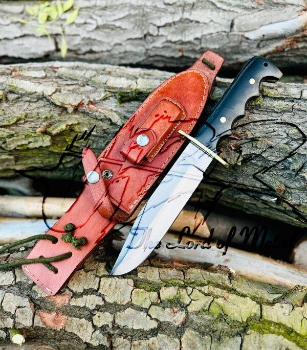 Custom Handmade Randall Knife D2 Tool Steel Bowie Knife - Micarta Handle Hunting Survival Knife - Image 2