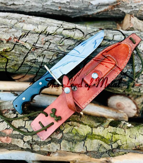 Custom Handmade Randall Knife D2 Tool Steel Bowie Knife - Micarta Handle Hunting Survival Knife - Image 6