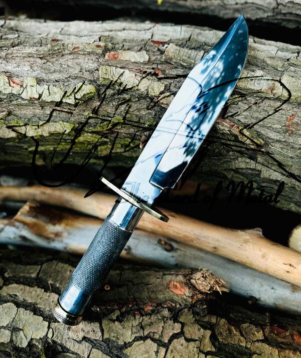 Handmade Randall Knife - D2 Tool Steel Bowie Hunting Knife - Survival Knife - Image 5