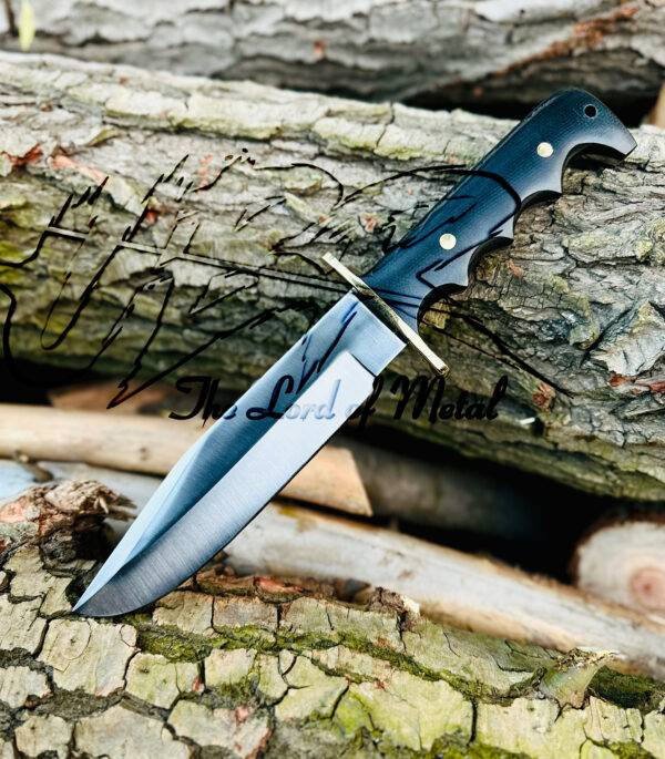 Custom Handmade Randall Knife D2 Tool Steel Bowie Knife - Micarta Handle Hunting Survival Knife - Image 4