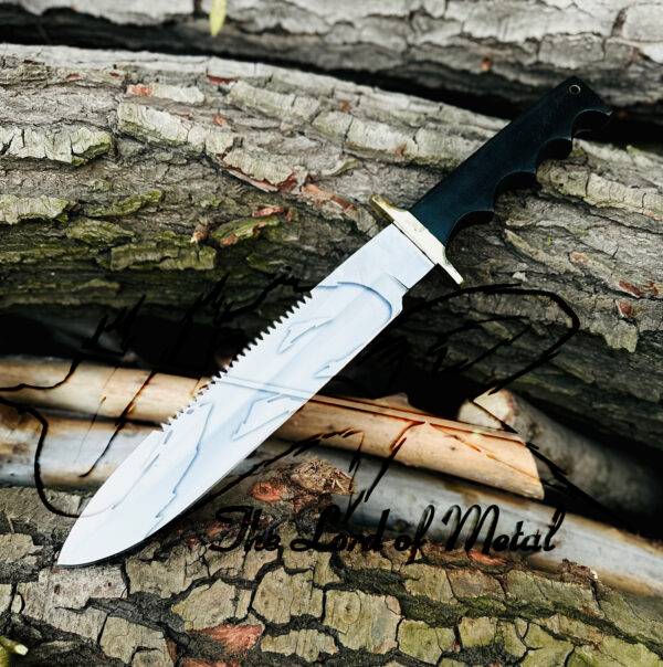 Randall Knife D2 Tool Steel Handmade Bowie Knife – Survival & Gift Knife with Sheath - Image 2