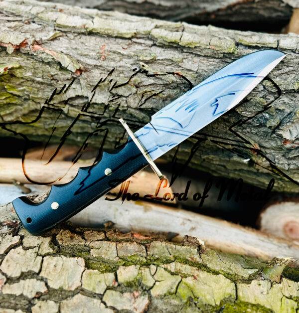 Custom Handmade Randall Knife D2 Tool Steel Bowie Knife - Micarta Handle Hunting Survival Knife - Image 3