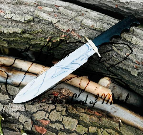 Randall Knife D2 Tool Steel Handmade Bowie Knife – Survival & Gift Knife with Sheath - Image 4