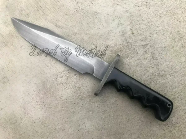 Randall Knife for Sale - Handmade Carbon Steel Bowie Knife with Leather Sheath - Image 2